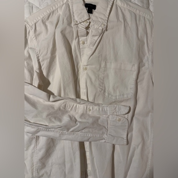 J. Crew Other - J. Crew Cream Casual Button Down Shirt